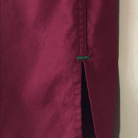 Tommy Hilfiger burgundy long sleeve shirt - Picture 5 of 7